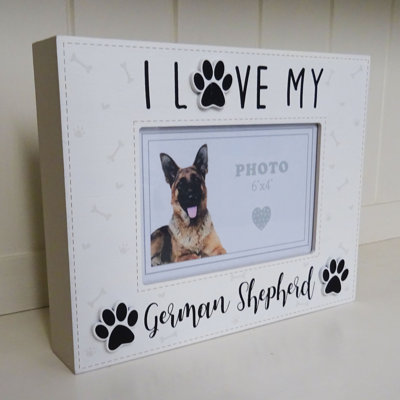 Cyr White Solid + Manufactured Wood Picture Frame
