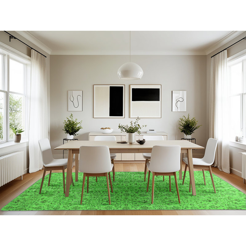 Performance Floral Indoor Rug, Rectangle 7' x 10'