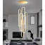 Lustre moderne à intensité variable 118 po-130135628