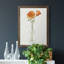 «California Poppy Vase II», toile encadrée de qualité supérieure - prête à être accrochée-1622583885-1622583886