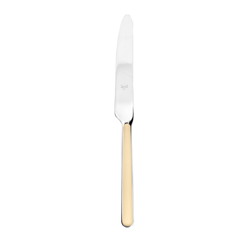 Fantasia Table Knife - 48 Pieces - Ocher, Vaniglia