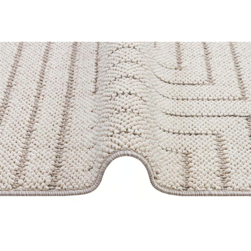 Tapis en coton Sueanne, Tapis de couloir 2 pi 7 po x 9 pi 10 po