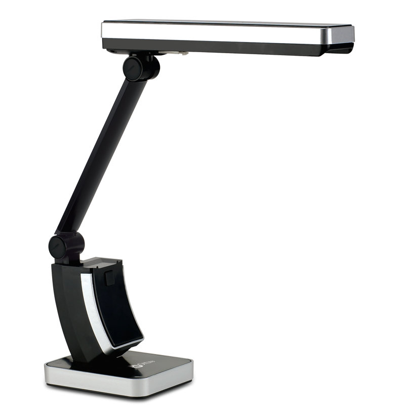 Lampe de bureau OttLite 13W Slimline - Maison, bureau, chambre à coucher ou lecture, Noir