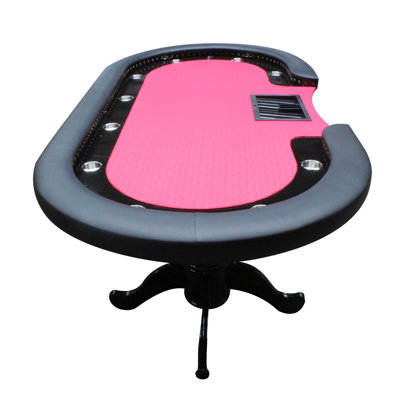 Table de poker pliable à 10 joueurs 94 po INO Design
