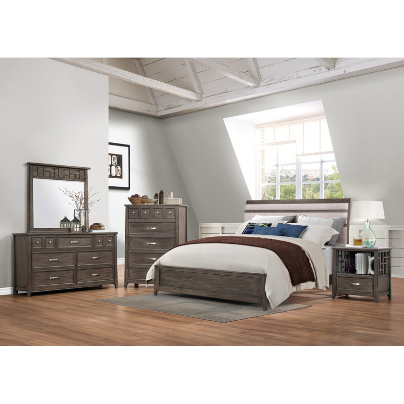 Pirkle Upholstered Bed, King