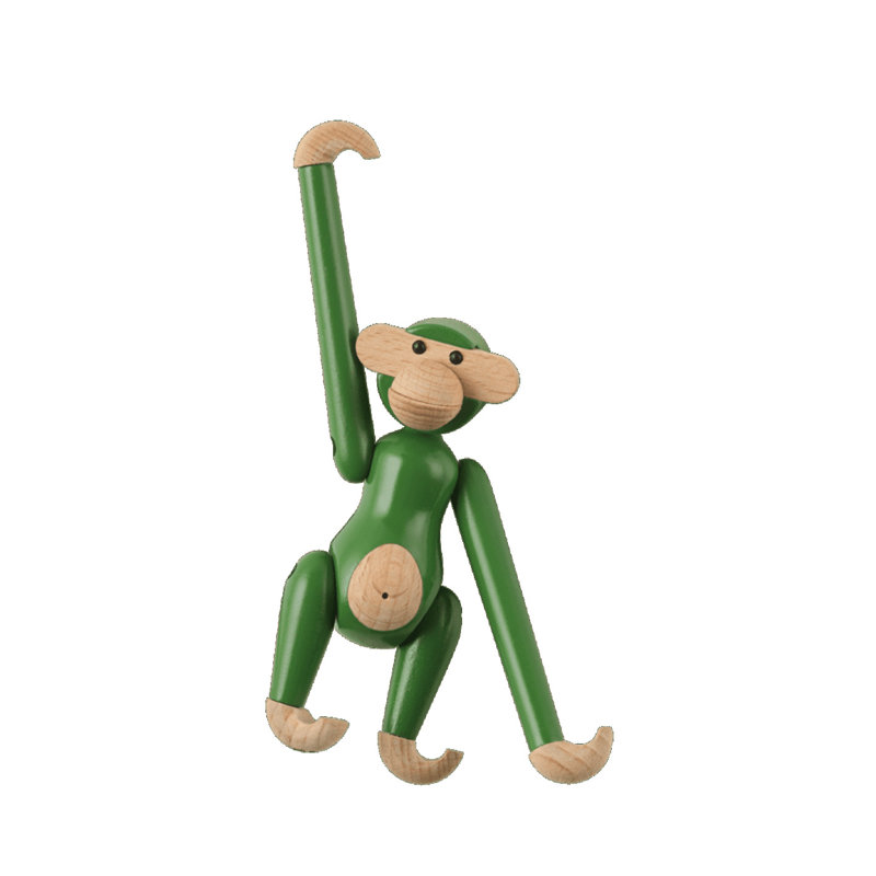Mini singe rétro, Vert
