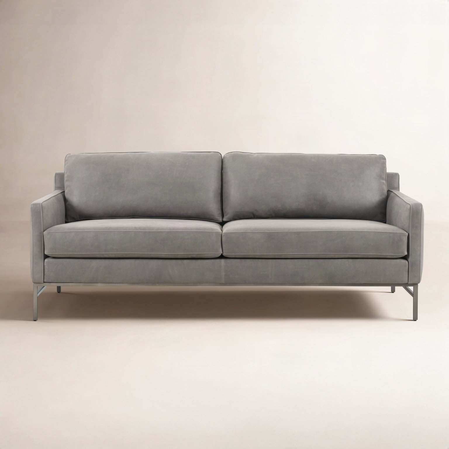 Whitman 74'' Upholstered Sofa, Umber Pewter