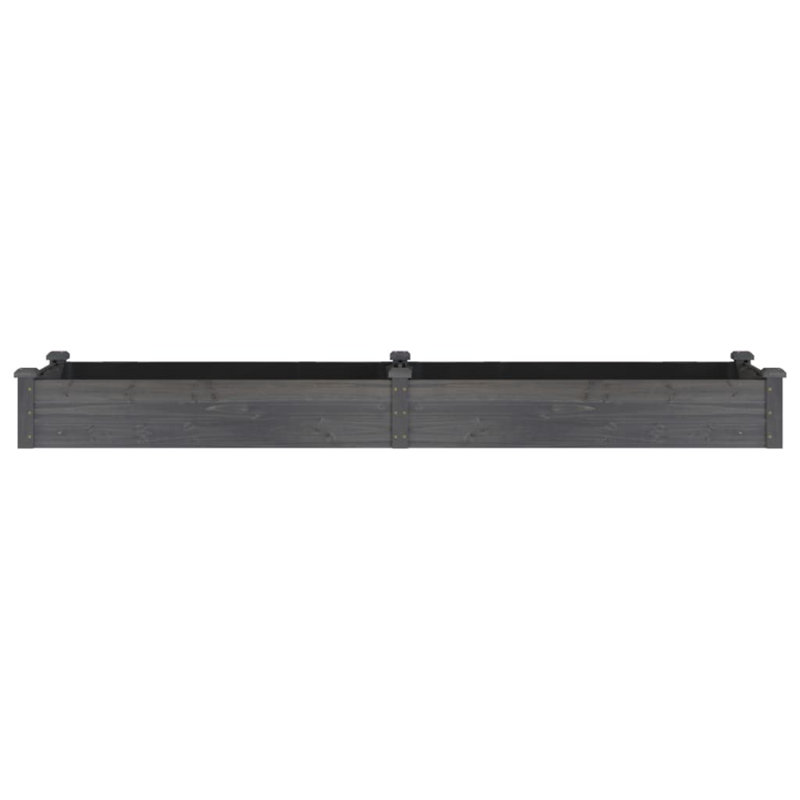 Lit surélevé avec doublure Latitude Run®, Gris, H 9,8 po x l 94,5 po x P 23,6 po