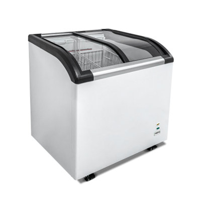 Congélateur de présentation de crème glacée commerciale WHALL 4,6 pi cu