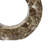 Tabletop Decor Accent, Open-Curved Frame, Brown Marble-Like Resin 14 Inch-130623948
