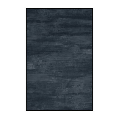 Tapis abstrait gris lavable à la machine