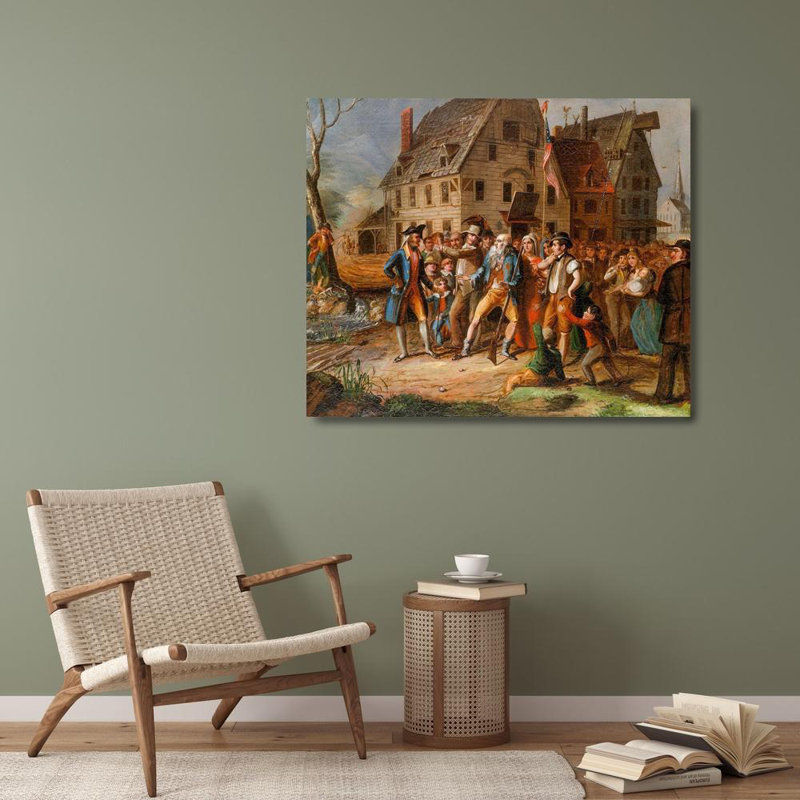 Art sur toile tendue, Astoria Grand Browere, Albertis del Orient, Rip Van Winkle 1833 50858, H 28 po x l 33 po