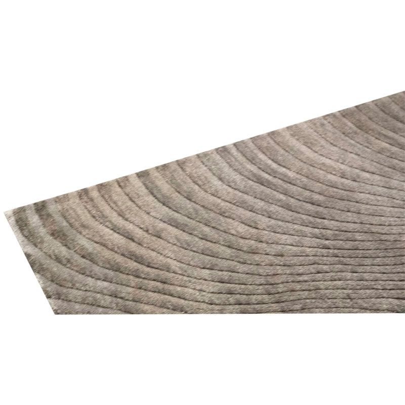 Hand Knotted Wool Area Rug in Moose