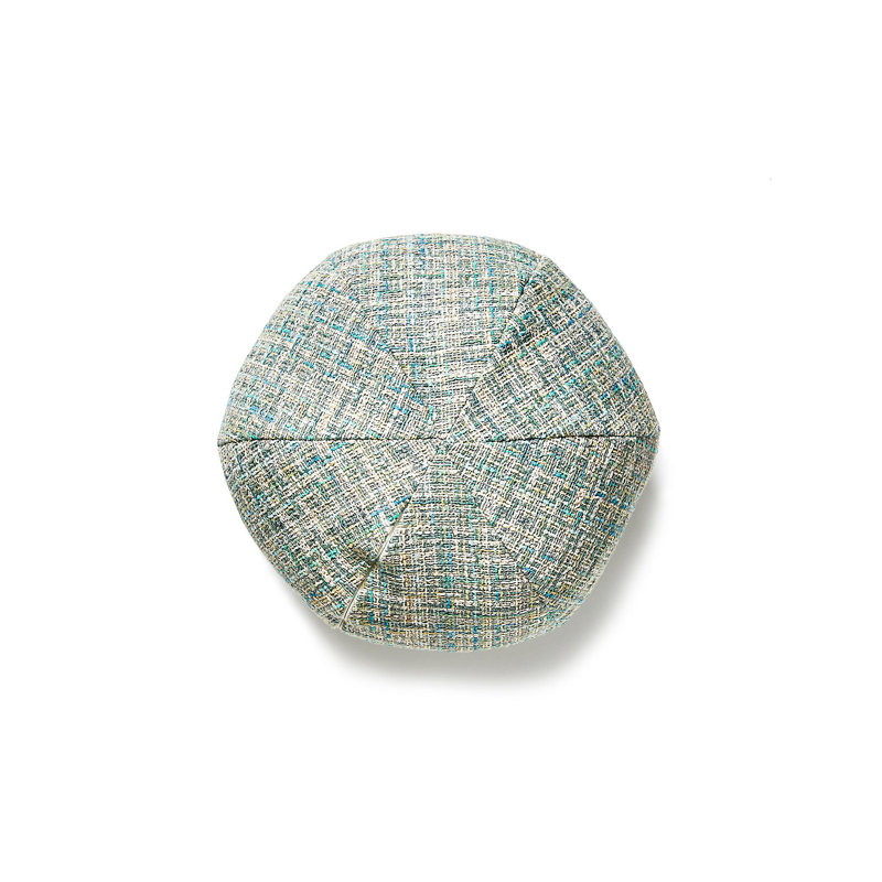 Woodland Estate Circular Pillow Cover & Insert, Aquamarine