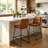 Radee Upholstered Faux Leather Counter Stool-1151420036-1151420034