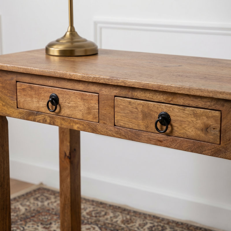 Baitz Solid Wood Writing Desk
