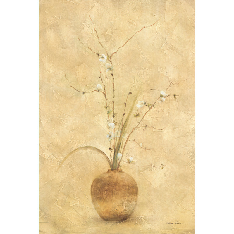 Prune en fleurs. par Cheri Blum Print, Impression avec cadre érable, Oui, H 12 po x l 8 po x P 1,25 po