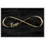 Sparkle Night - reproduction d'art textuel sur toile tendue-70557158-70557163