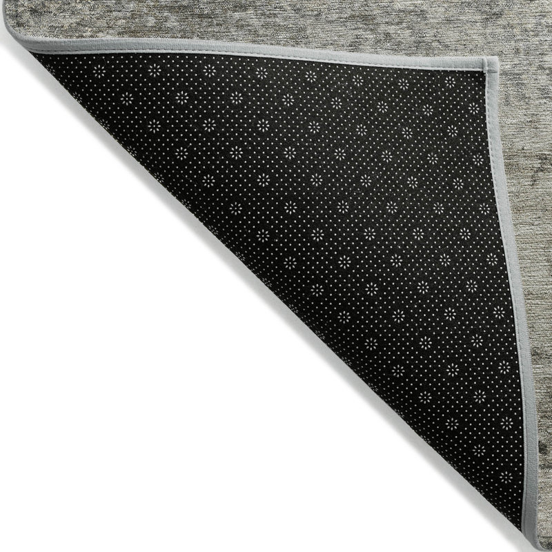 Tapis intérieur / extérieur gris Oronte, 8' x 10'