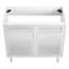 Meuble-lavabo en métal perforé 36 po Modway Calla (lavabo non inclus)-95616595