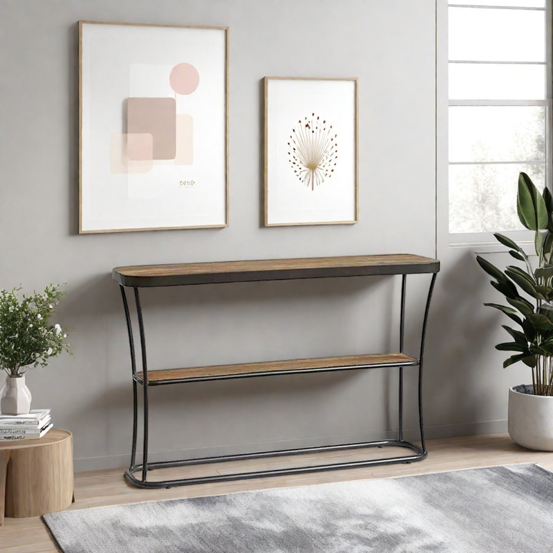 Console Iron Art, H 31,5 po x l 38,58 po x P 10,63 po
