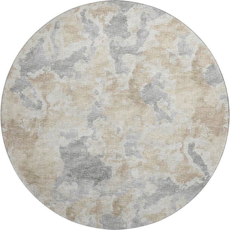 Premium Machine Washable Hintzen AMF67 Beige Rug