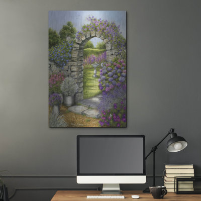 " Cottage Garden " by Janet Pidoux