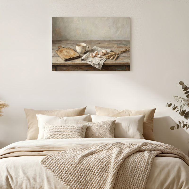«Gallery Wrap», art mural sur toile pour le salon, la chambre à coucher, le bureau ou le vestibule - décoration murale décorative avec alambic rustique