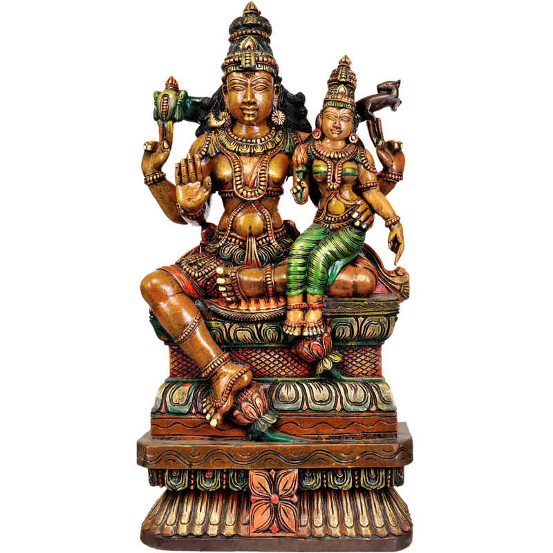 Grande taille Shiva Parvati