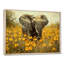 Éléphant de Gulbranson dans les prairies fleuries - éléphant, art mural-809696725-809696720-1055960984