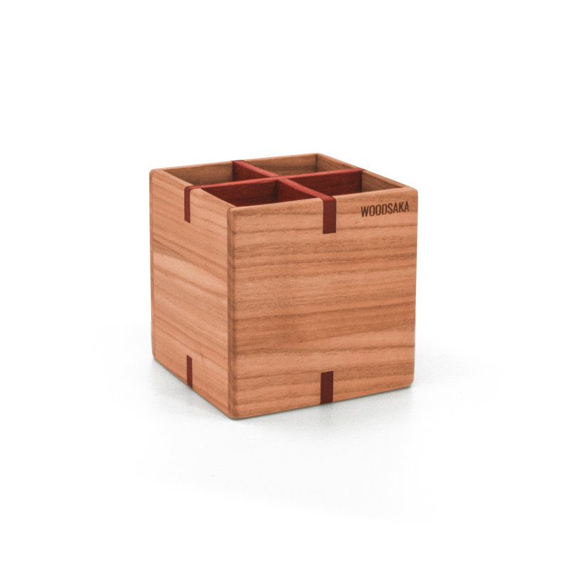 Wood Pen Holder
