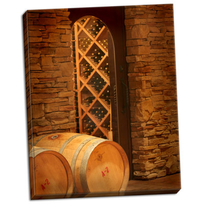" Wine Cellar III " by Scott Larson