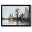 Bateaux dans le port de Honfleur, 1866 - reproduction d'art sur toile-95888675-95888676