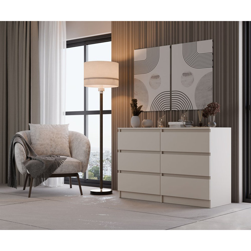 Blye Rectangle Accent Chest, Beige