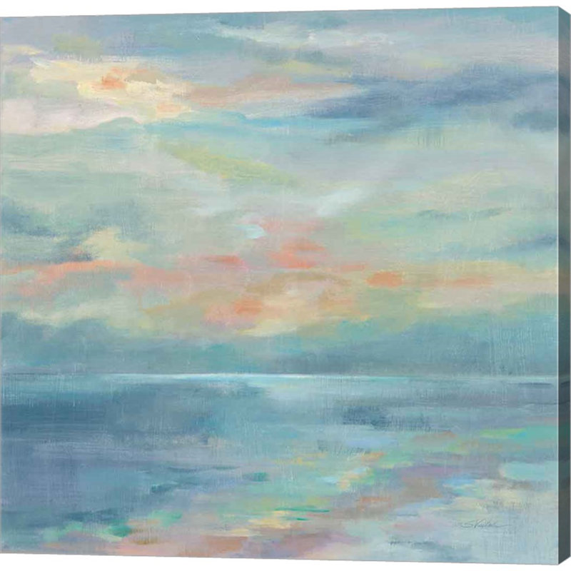 «June Morning by The Sea» par Silvia Vassileva, art mural sur toile