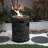 Valentino 32,000 BTU Outdoor Propane Fireplace-1870789916