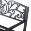 Aalena Steel Outdoor Bench
