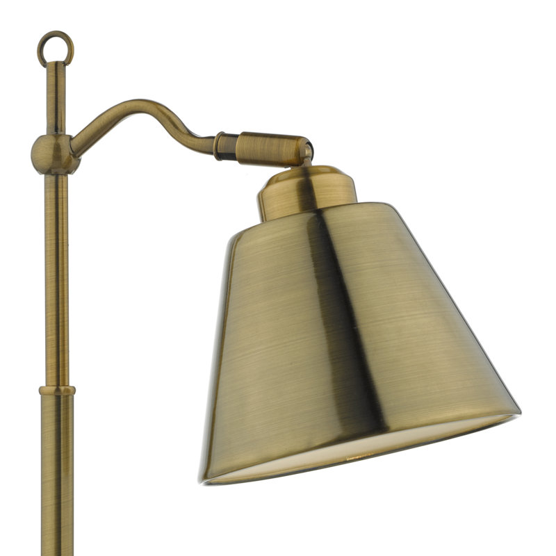 Bridgeview Metal Desk Lamp, Antique Brass
