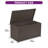 Balconera 150 Gallon Water Resistant Resin Lockable Deck Box-128126054-101378767