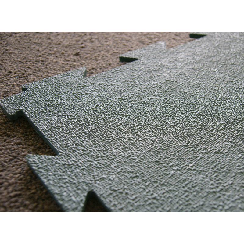 Carreaux de caoutchouc interverrouillables 1/4 po Terra-Flex