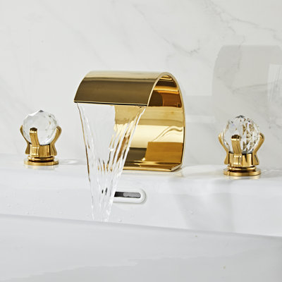 Widespread 2-handle Bathroom Faucet