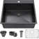 ForKitchen 25'' L Drop-In Single Bowl Stainless Steel Kitchen Sink