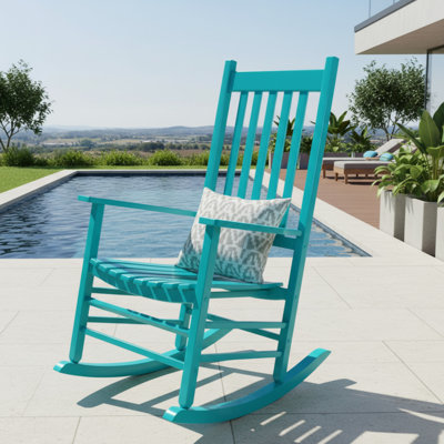Outdoor Emjay Rocking Solid Wood Chair