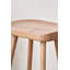 Adhitya Solid Wood Counter Stool