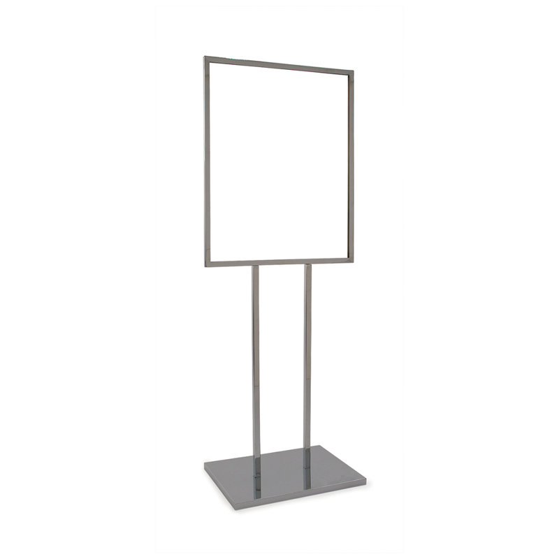 Bulletin Sign Holder Extra-Heavy Raised Base