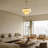 23.6" Dual-Layer Round Drum Kitchen Island Alabaster Chandelier-478517907-478517902-478517892