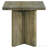 Mango Brown Square Solid Wood End Table