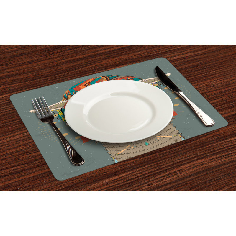 Jamie Liama Clothing Alpaca Placemat