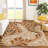 Machine Washable Indoor/Outdoor Chantille ACN2411 Botanical Rug-1935943370