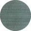 Tapis bleu sarcelle intérieur / extérieur à motif tissé à la main Southbrook Innnsbrook-819146486